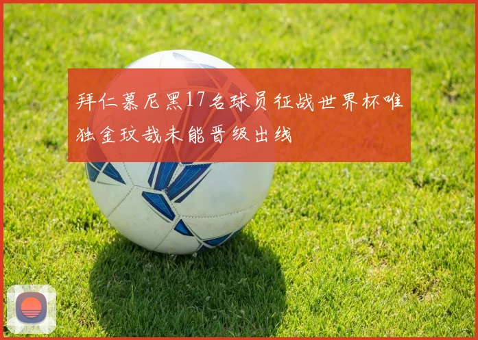 拜仁慕尼黑17名球员征战世界杯唯独金玟哉未能晋级出线